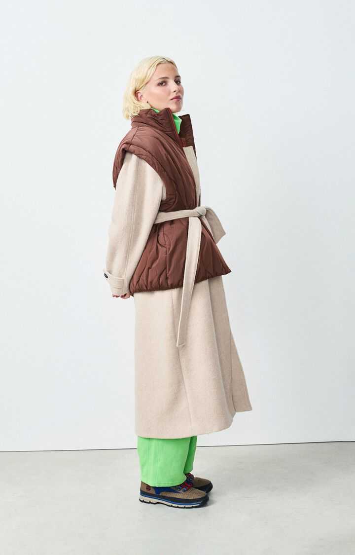 American Vintage Nadabow Womens Coat Mastic