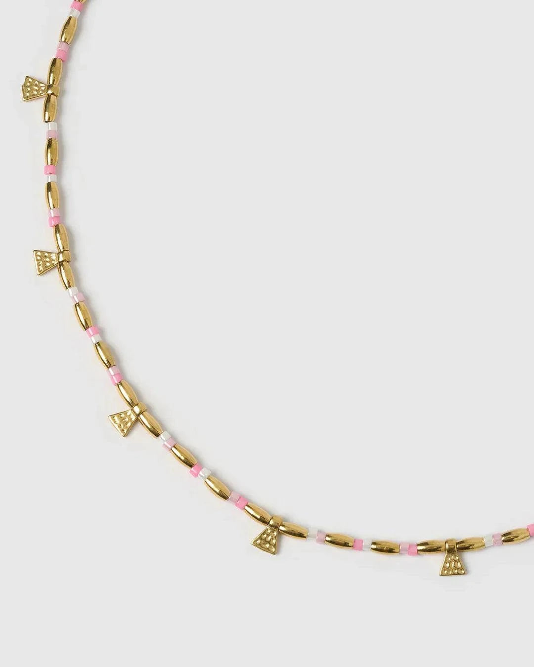 Arms of Eve Natalia Gold Necklace Peony