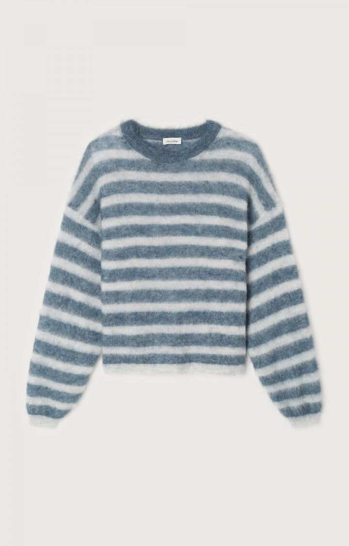 American Vintage Womens Sweater Nenybay Polar Melange Striped
