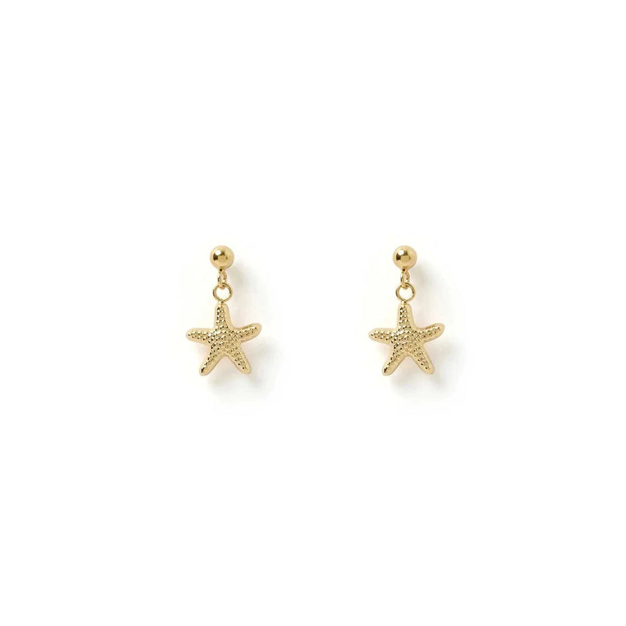 Arms of Eve Neptune Earrings Gold