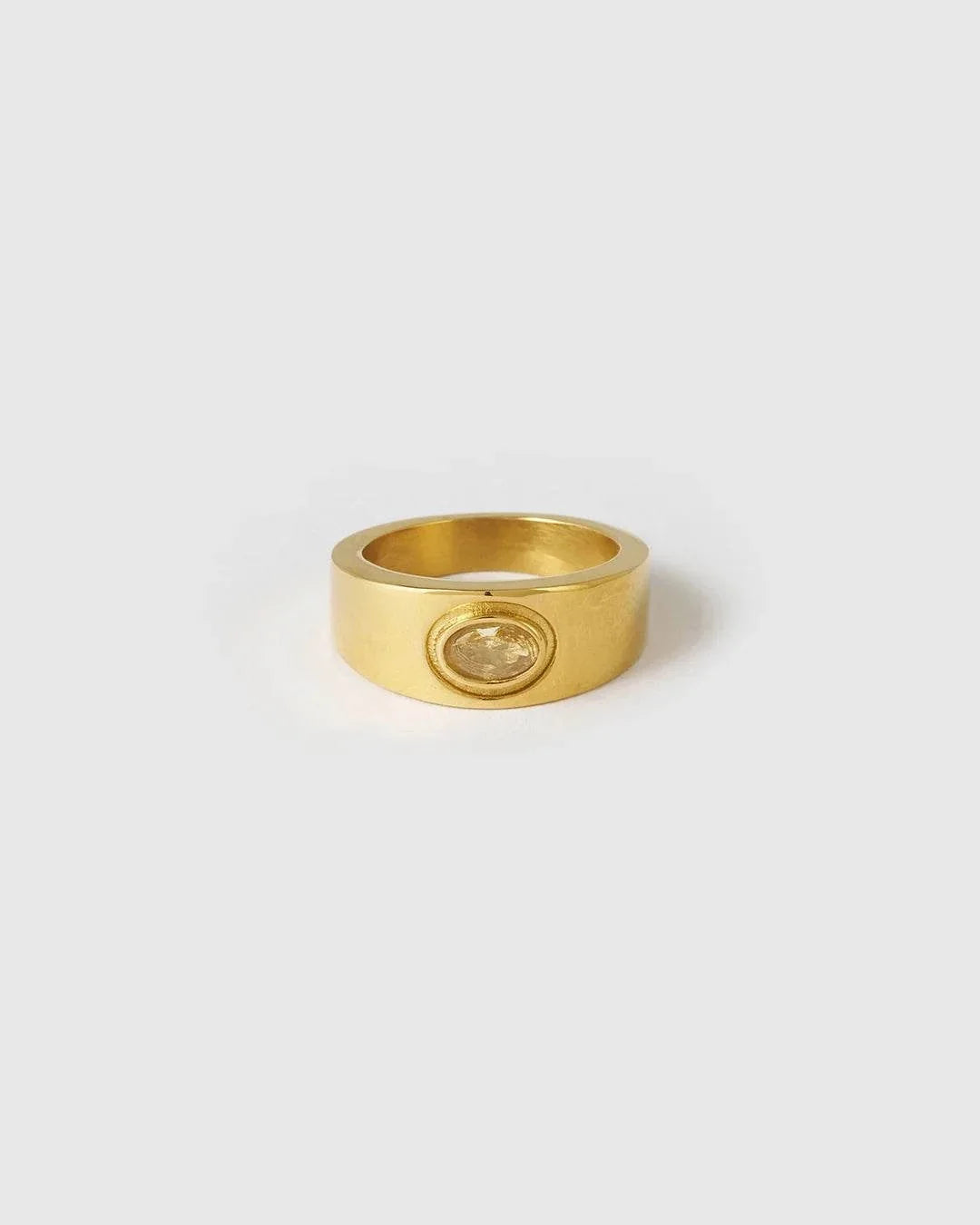 Arms of Eve Neve Gold Ring Citrine