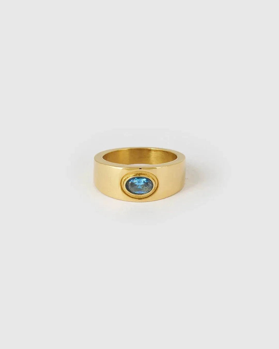 Arms of Eve Neve Gold Ring Sapphire
