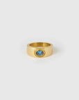 Arms of Eve Neve Gold Ring Sapphire