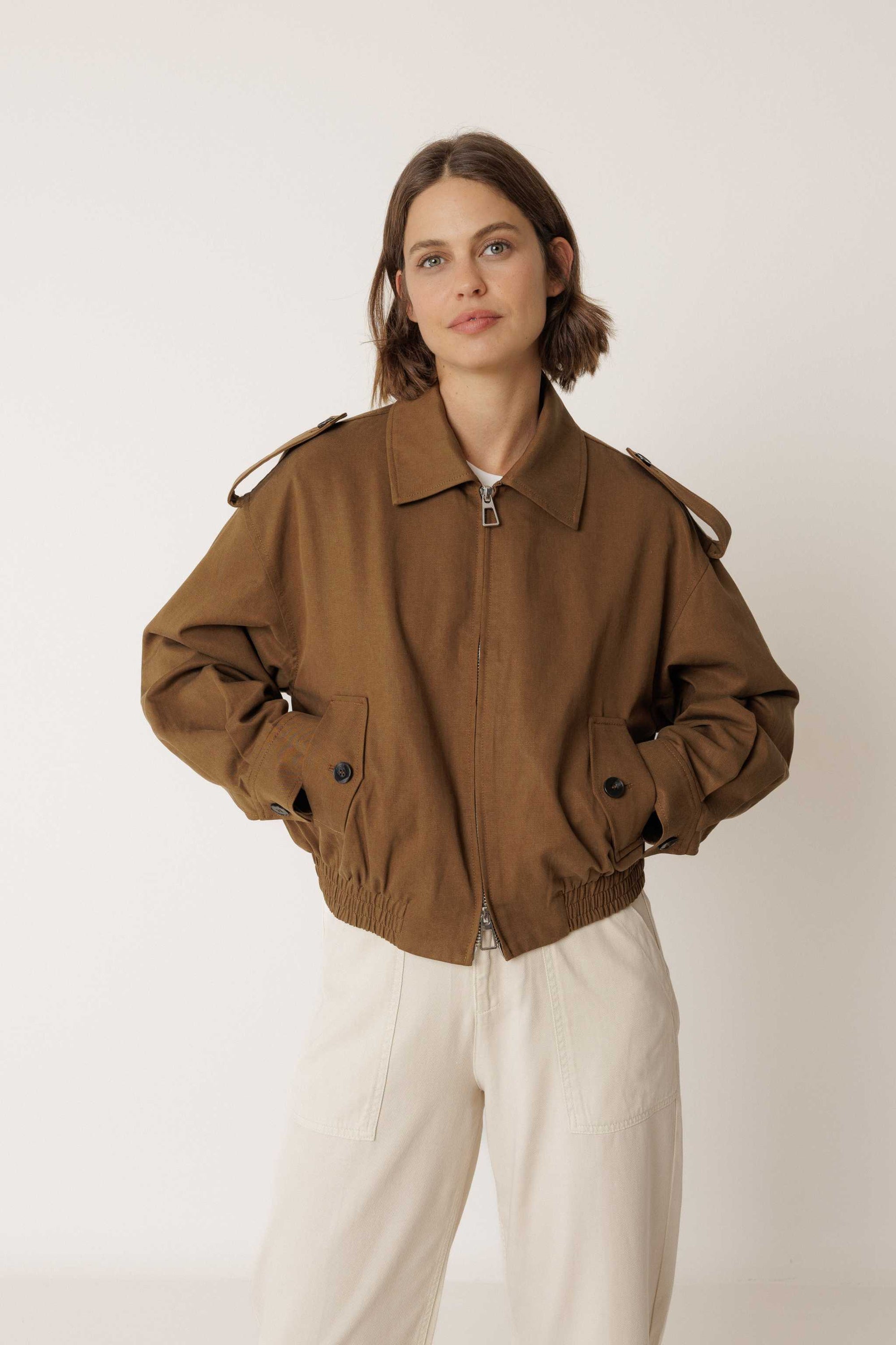 Indi and Cold Jacket Cazadora 105 Marron