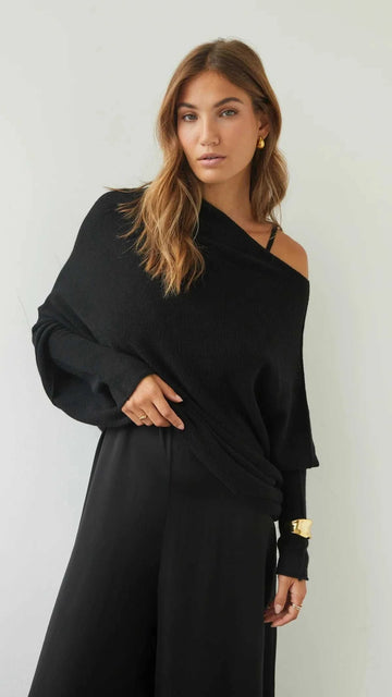 Charli Natalie Sweater Black One Size