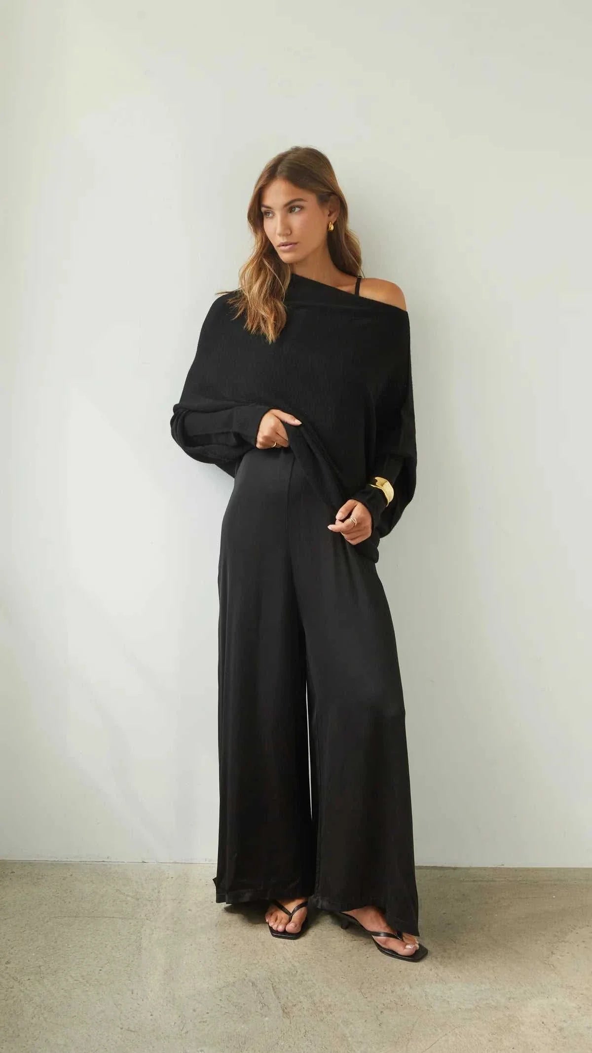 Charli Natalie Sweater Black One Size