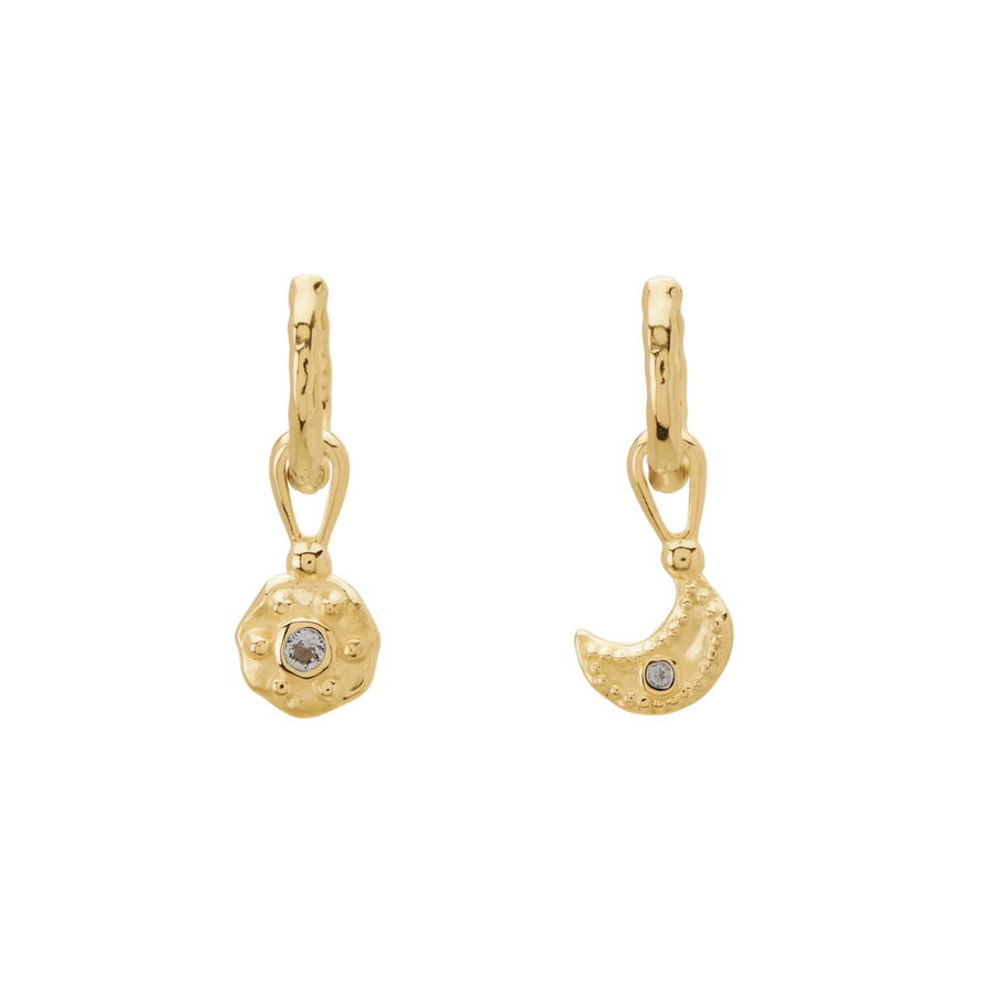 Murkani Night Sky Earrings Gold Plated