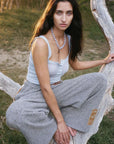Kinga Csilla Rix Knit Hades Pant Grey