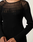 Once Was Rhiannon Viscose Sheer Knit Top