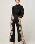 Once Was Sevilla Cotton Silk Shirt Onyx