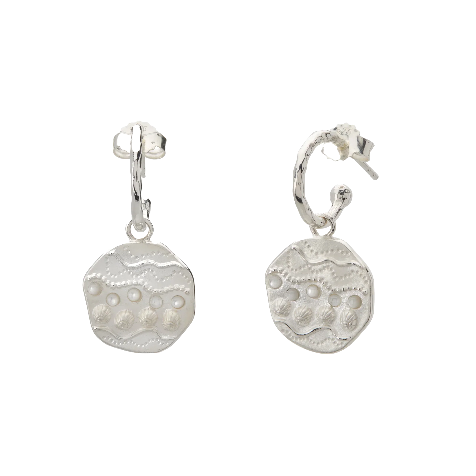 Murkani Ocean Dreamer Earrings Sterling Silver