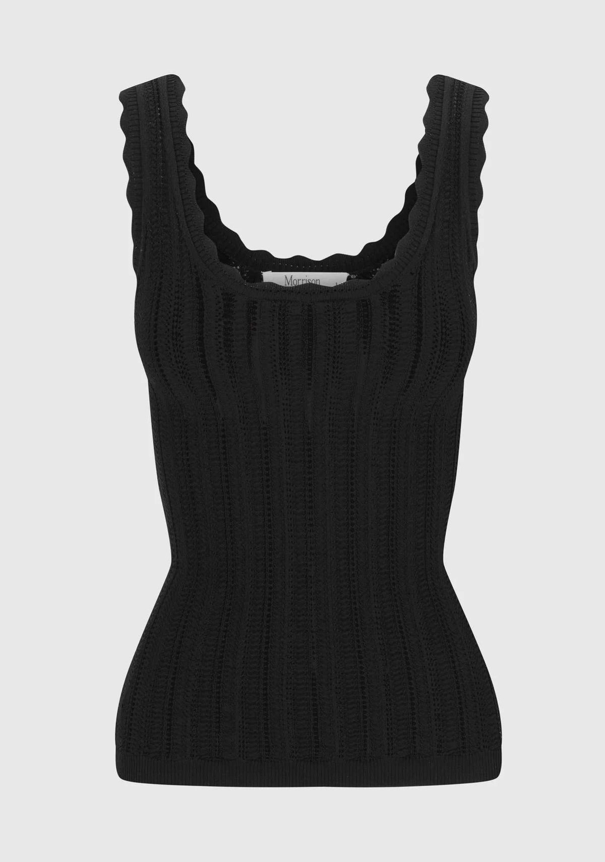 Morrison Odette Knit Tank Black