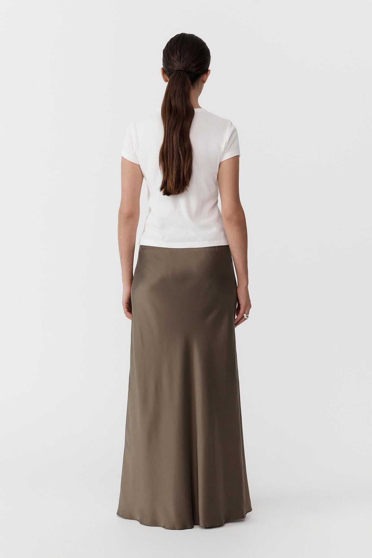 St. Agni Organic Cotton Baby Tee White