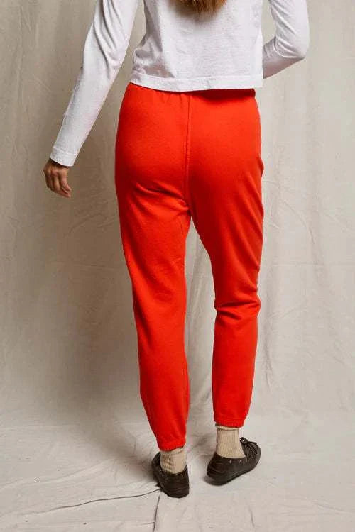 Perfectwhitetee Johnny French Terry Easy Sweatpant Tomato