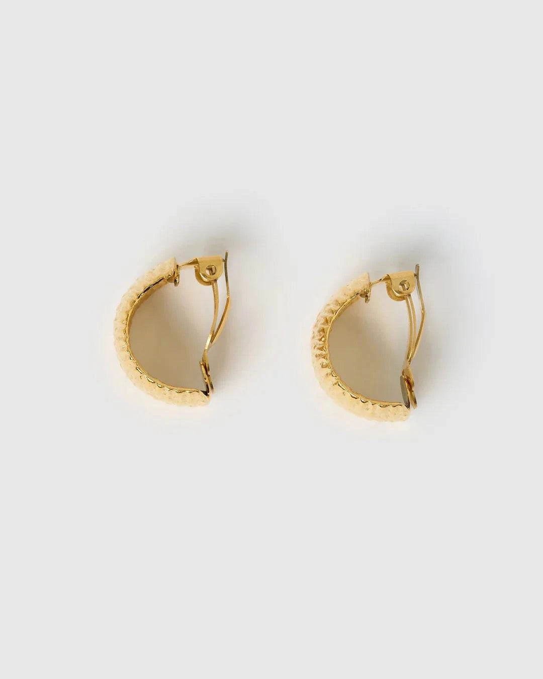 Arms of Eve Penelope Gold Earrings Clip on