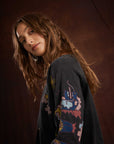 Kinga Csilla Petalo Sadie Long Sleeve Tee Black