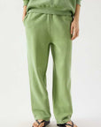 American Vintage Plizzy Joggers Vintage Lemongrass