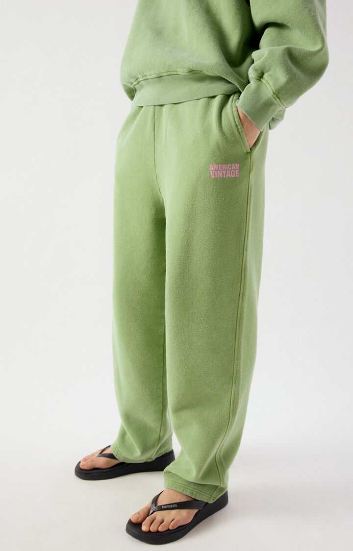 American Vintage Plizzy Joggers Vintage Lemongrass