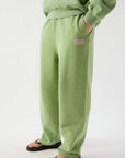 American Vintage Plizzy Joggers Vintage Lemongrass