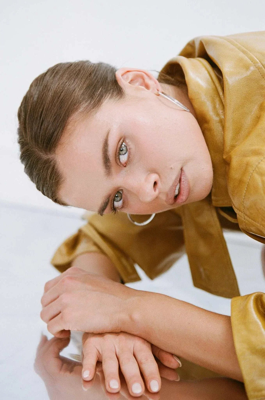 Porter Angel Hoops 40mm Silver