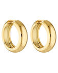 Porter Petite Thick Huggies 25mm Gold Vermeil
