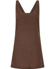 Posse Evie Mini Dress Choc Vanilla