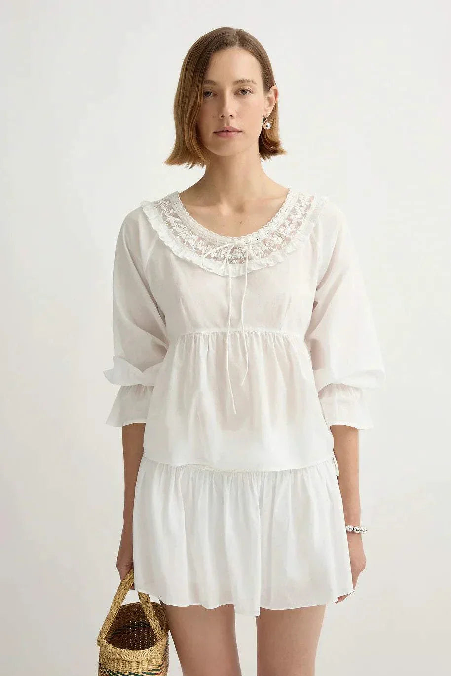 Posse Danielle Skort Vintage White