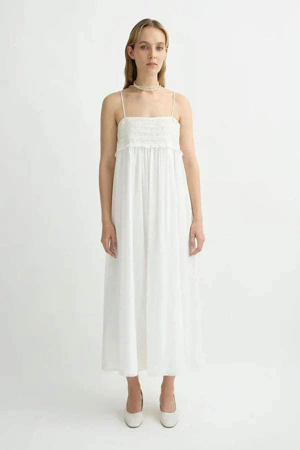 Posse Danielle Dress Vintage White