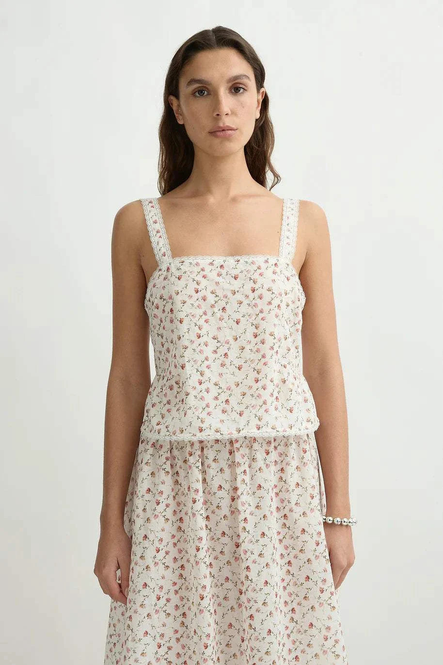 Posse Charlotte Top Watercolour Floral