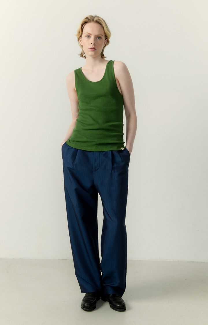 American Vintage Pumbo Tank Top Vintage Parsley