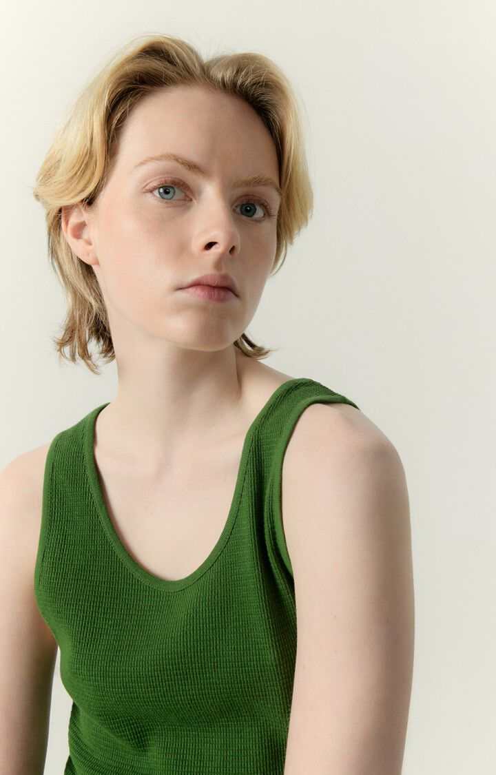 American Vintage Pumbo Tank Top Vintage Parsley