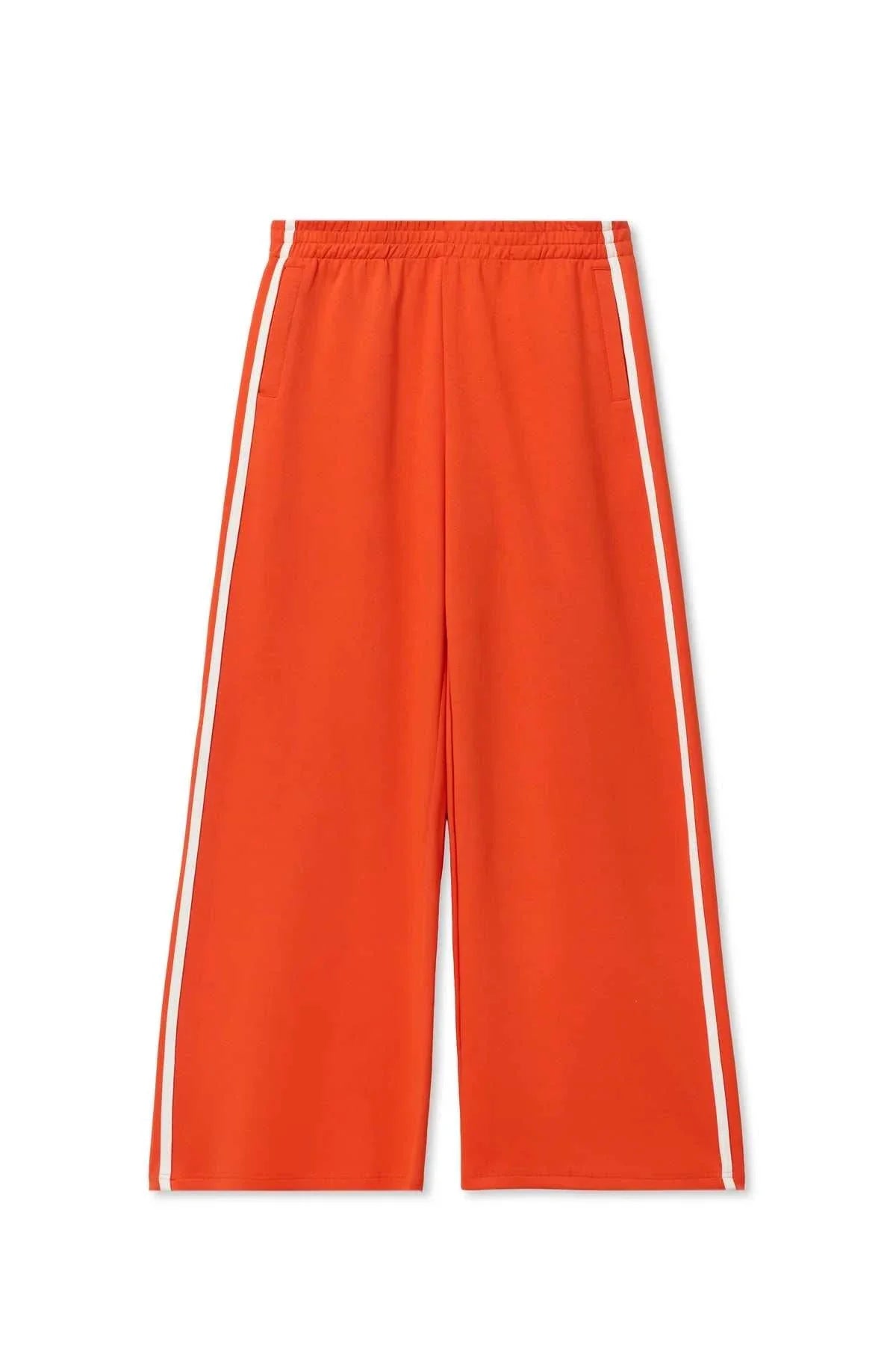 Perfectwhitetee Mikos Travel Wide Leg Pants Tomato