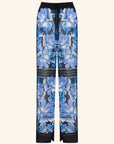 Shona Joy Sabine Drawstring Pant Bluewing Mosaic