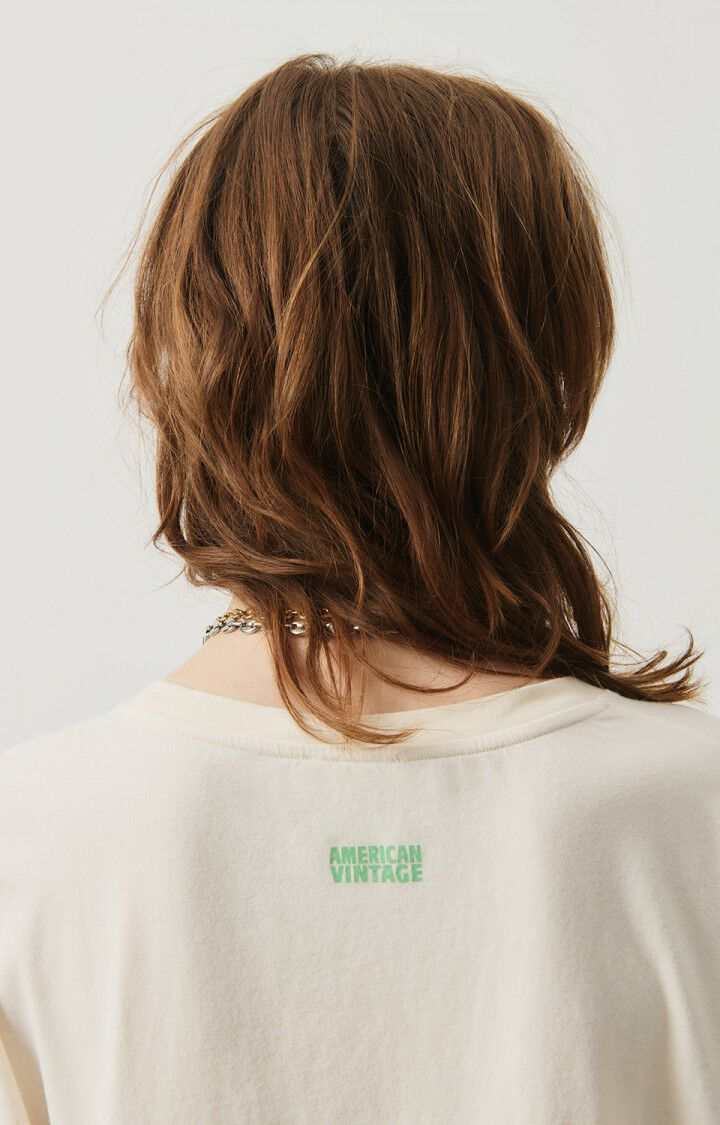 American Vintage Pymaz T Shirt Ecru Vintage