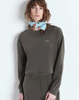 American Vintage Long Sleeve T Shirt Vintage Carbon