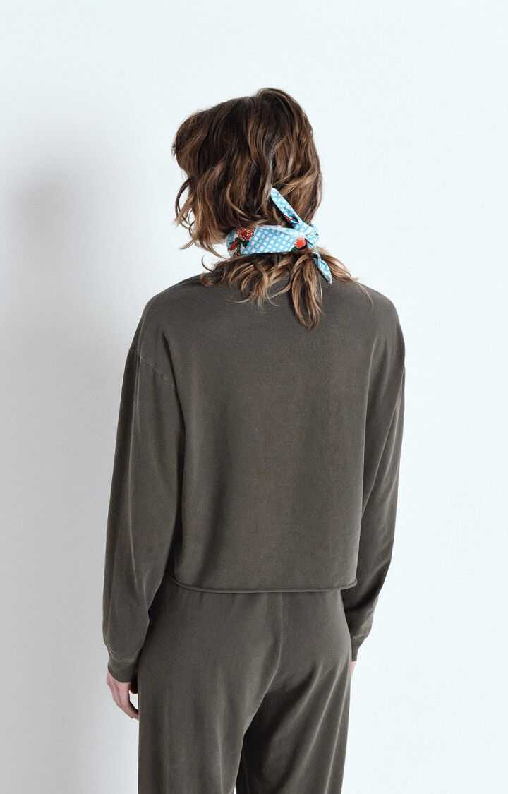 American Vintage Long Sleeve T Shirt Vintage Carbon