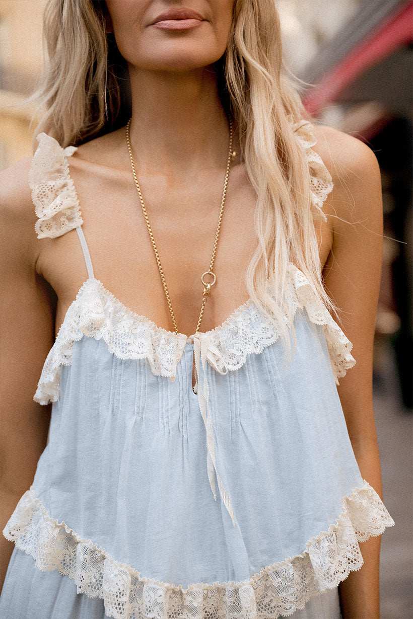 Spell Bluebird Cami Vintage Blue