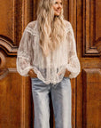 Spell Teodora Blouse Sea Salt