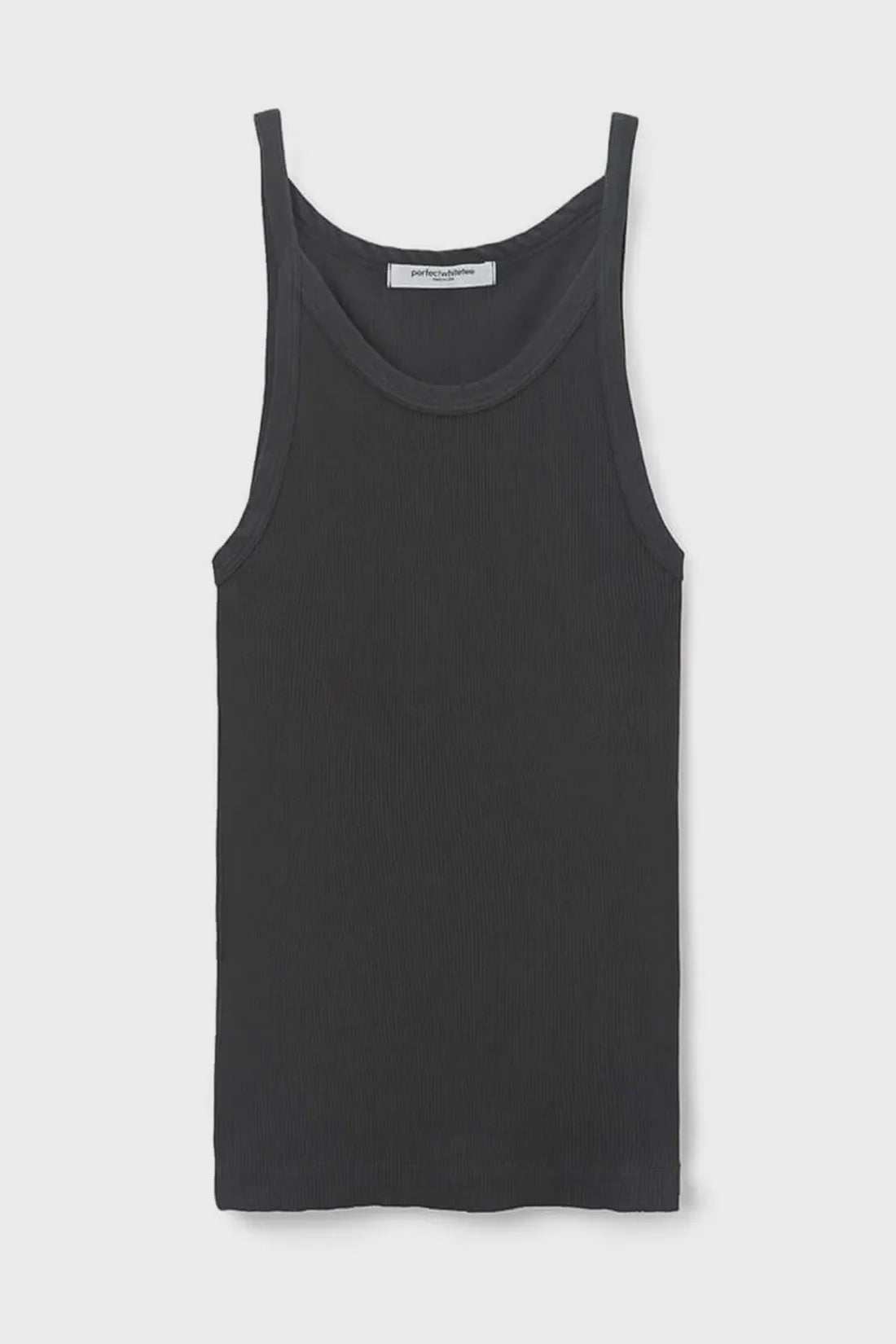 Perfectwhitetee Annie Recycled Tank Vintage Black