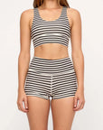 Zulu and Zephyr 2 Inch Bike Short Black Stripe
