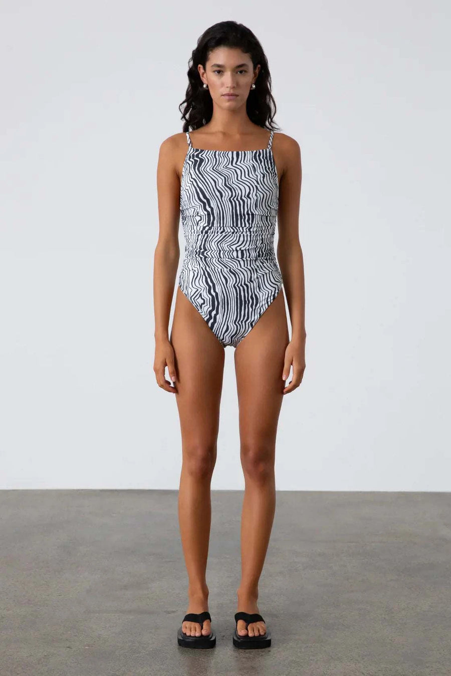 Zulu and Zephyr Ripple Stripe One Piece