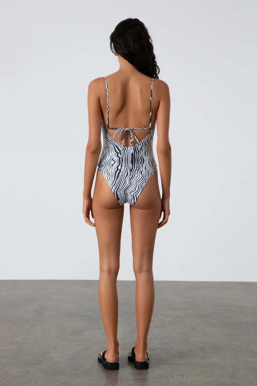 Zulu and Zephyr Ripple Stripe One Piece