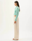 Roame Matteo Sweater Aquamarine