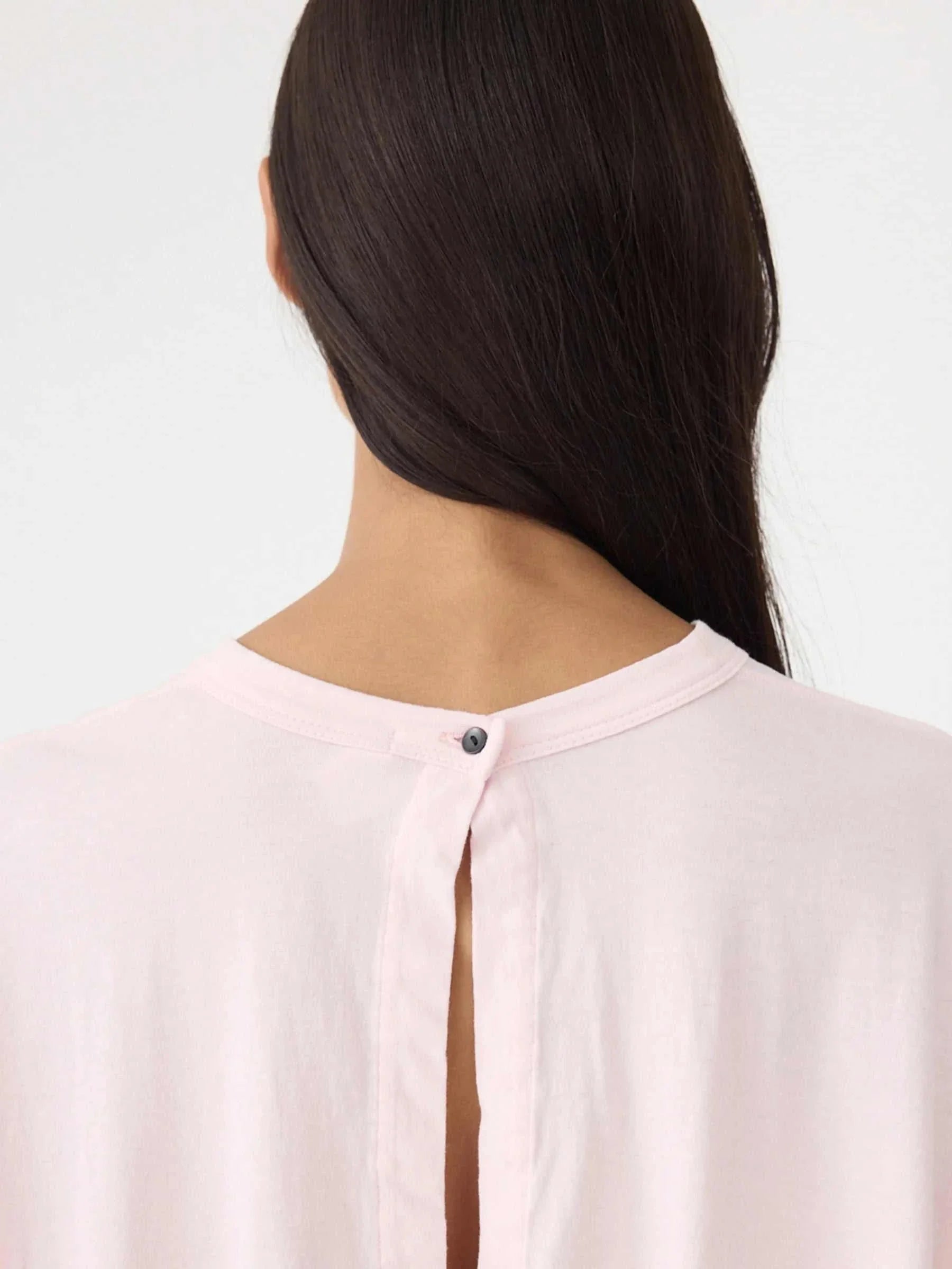 Bassike Circle TShirt Powder Pink