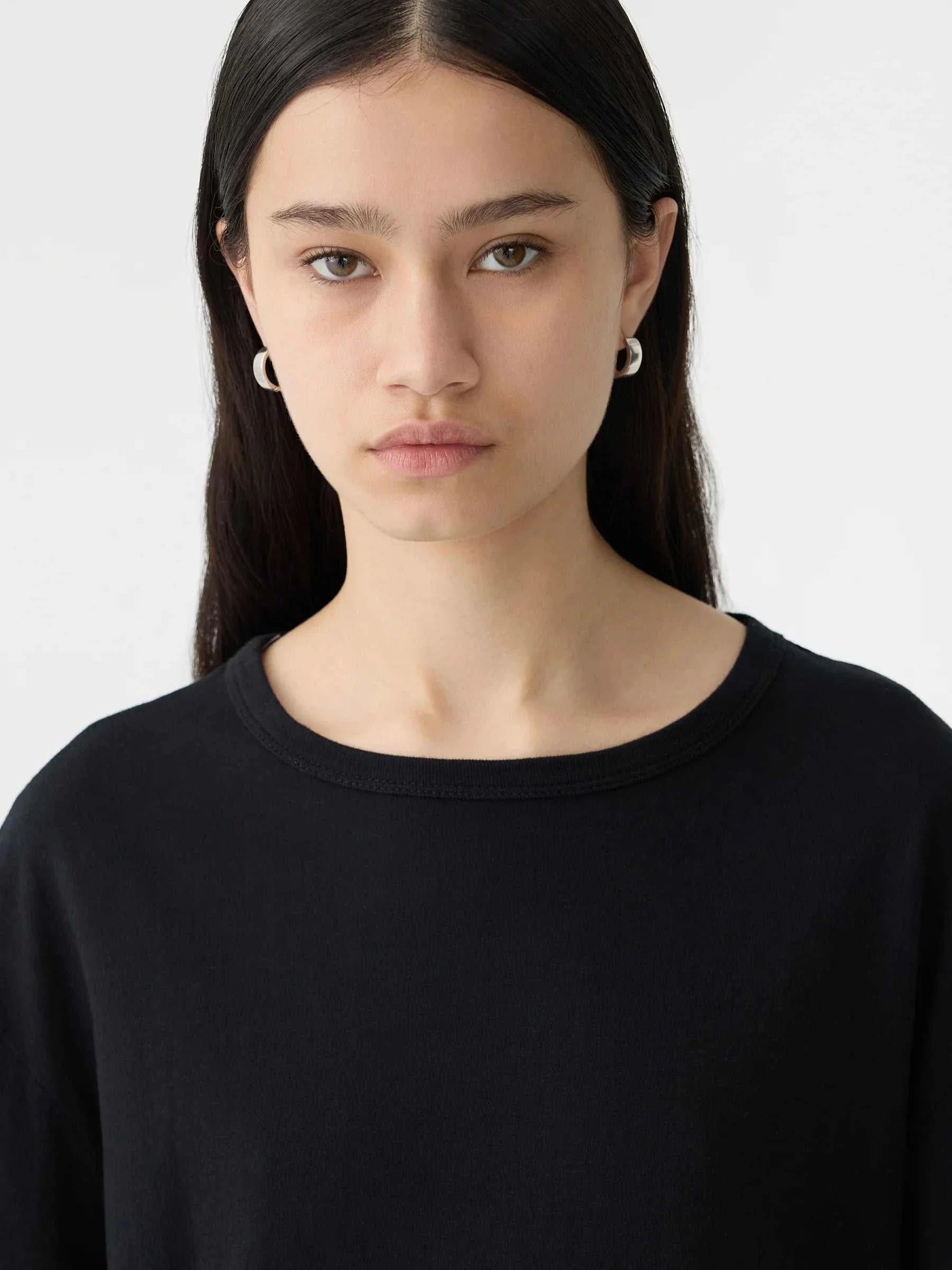 Bassike Boyfriend Heritage SS T.Shirt Black