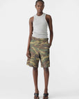 Bassike Camo Print Short