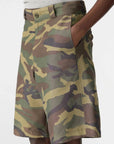 Bassike Camo Print Short