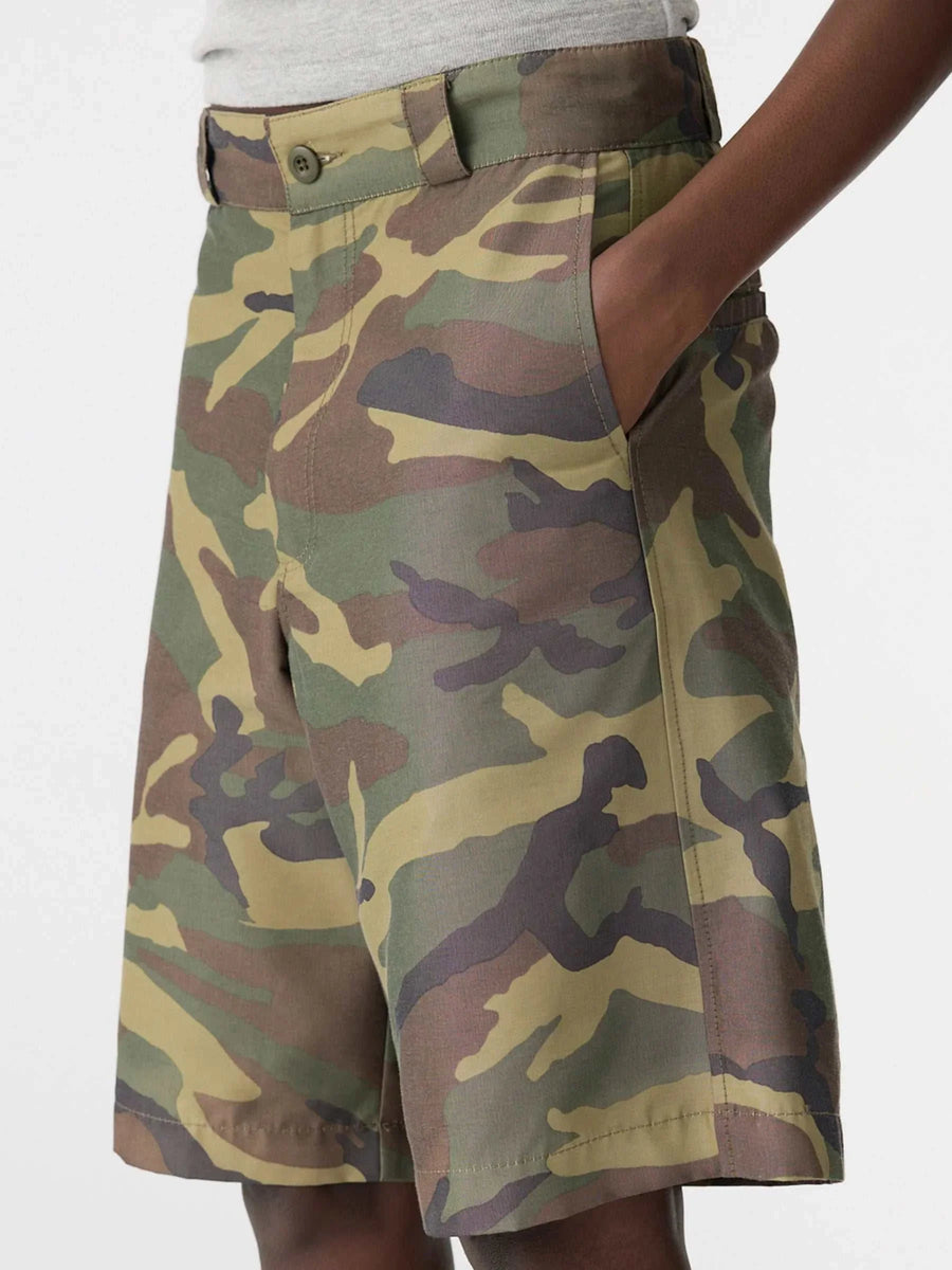 Bassike Camo Print Short