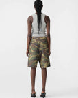 Bassike Camo Print Short