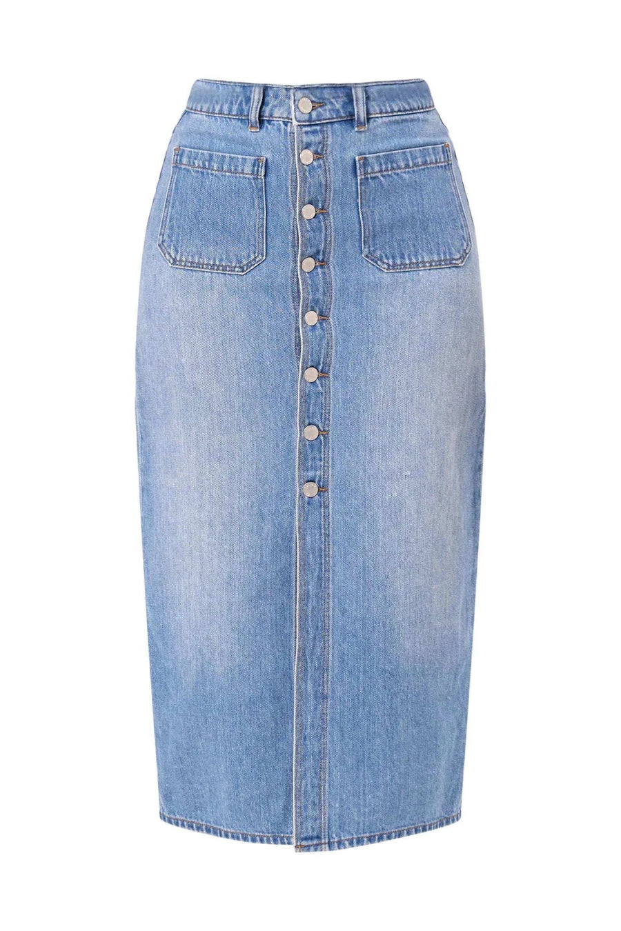 Rollas Sailor Skirt Mid Vintage Blue
